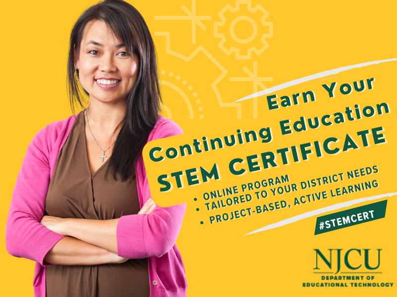 Continuing Education STEM Certificate New Jersey City University